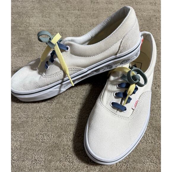 NEW Vans UV‎ Dream Era Skate Shoe Canvas Suede Men’s 6 Cream - Picture 2 of 9